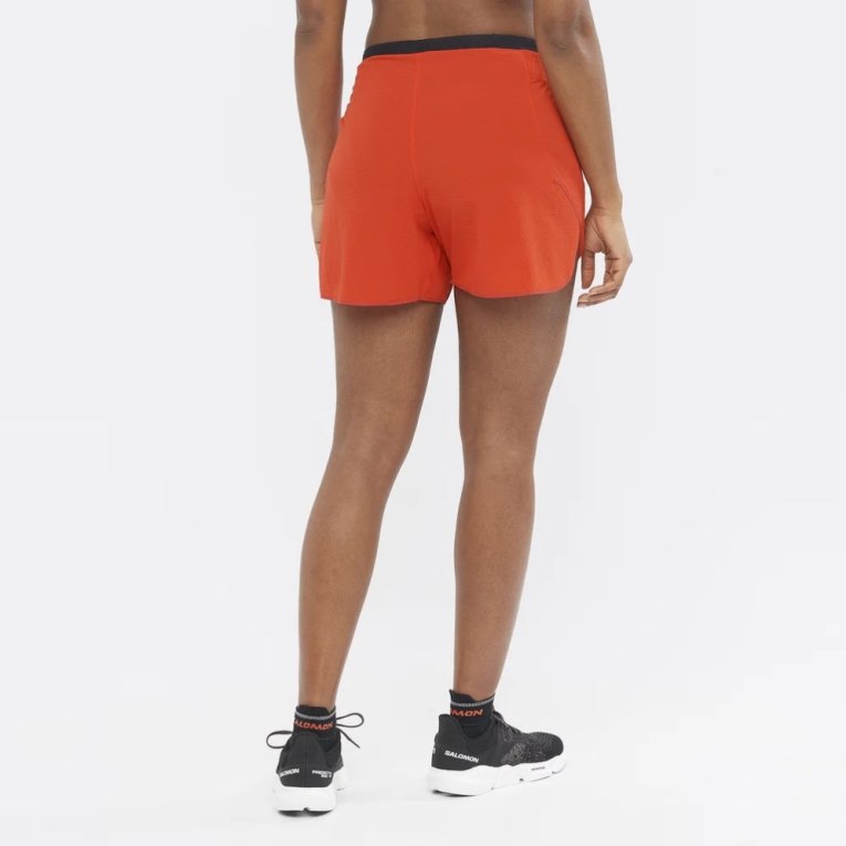 Salomon Sense Aero 5'' Women's Running Shorts Red | CA 74P3
